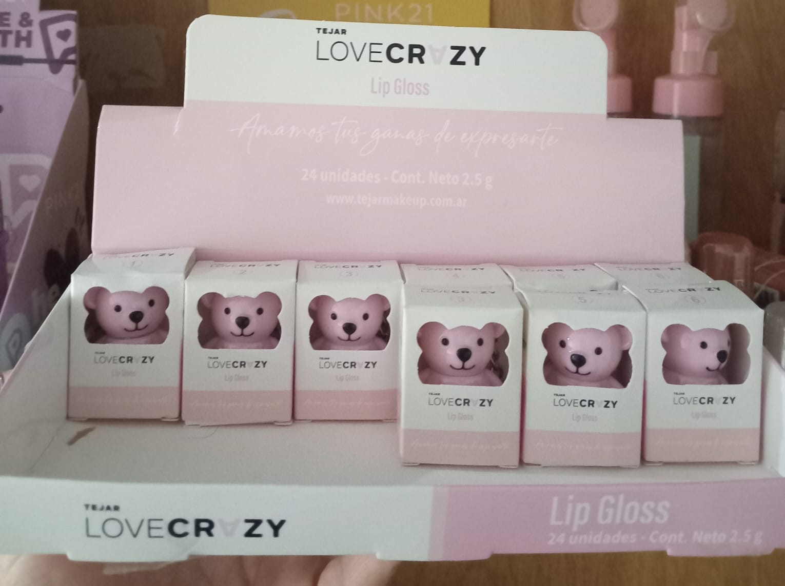 lips GLOSS TEDDY BAR