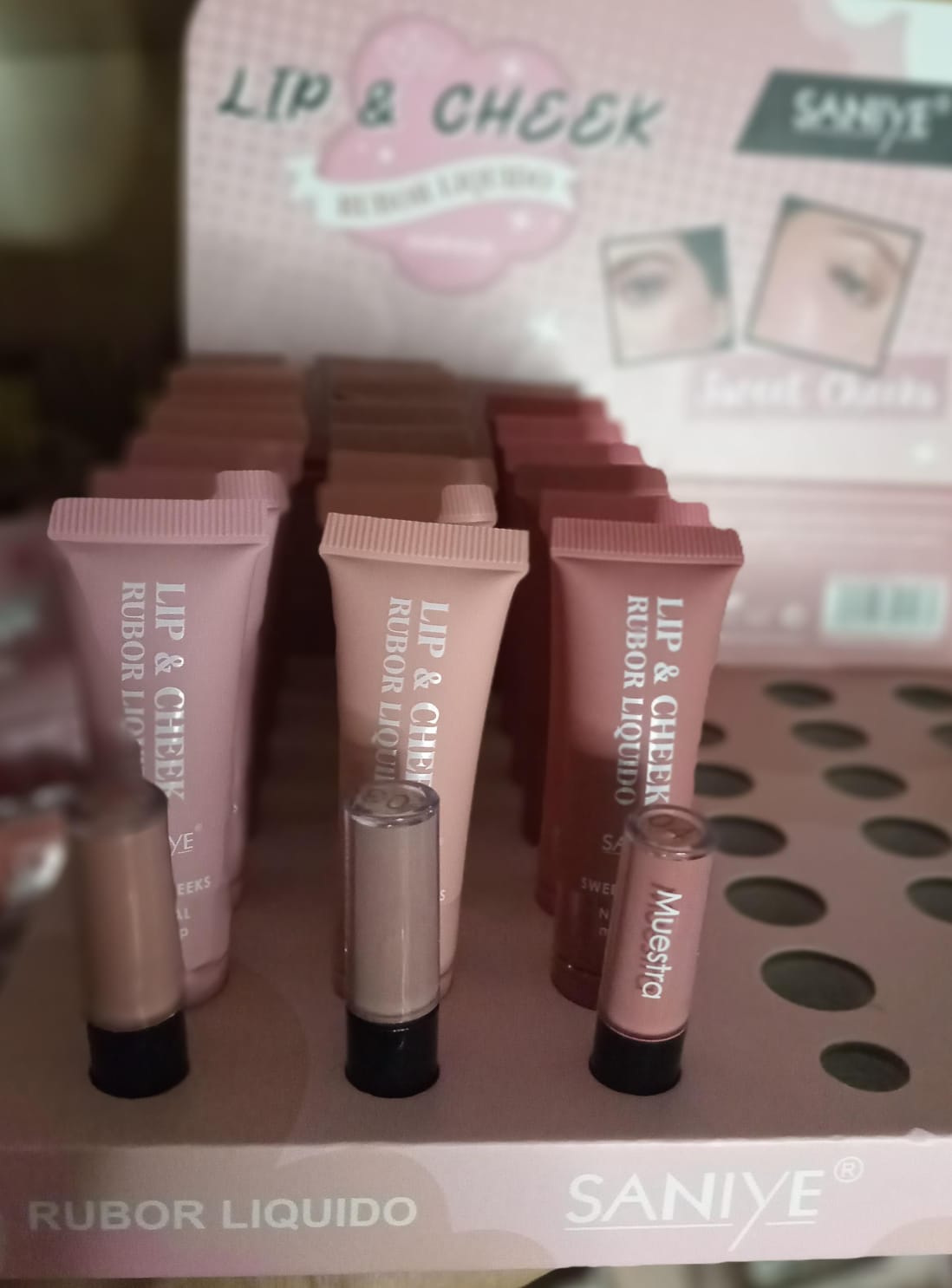 Rubor  2 en 1 Mejillas y Labios